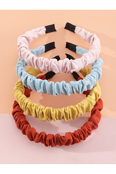 Take Two By Styli Set of 4 - Color Block Fashion Hair Clasp Set