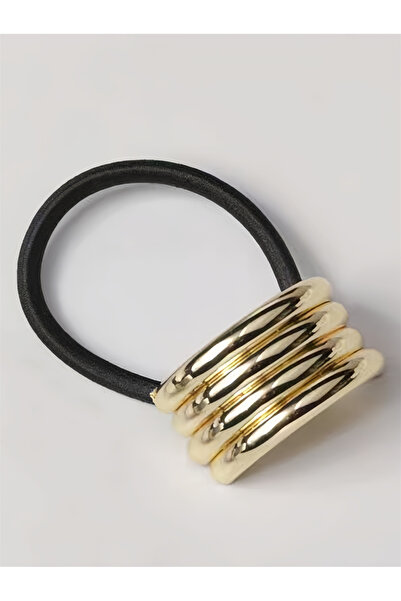 Take Two By Styli Gold Tone Hair Tie
