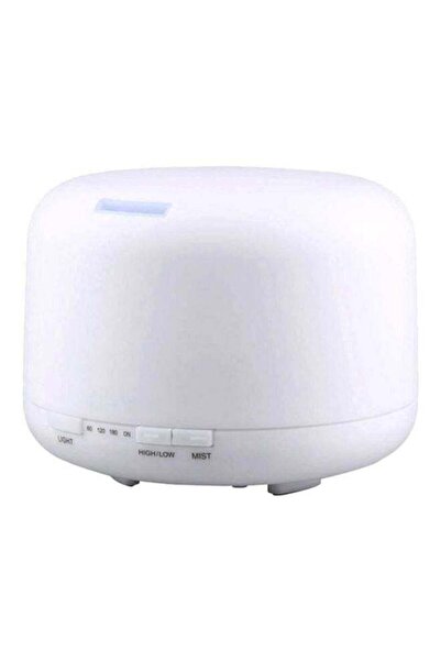 BLOOMING TIME Ultrasonic Air Humidifier With 7-Colour LED Lights Plastic Whit...