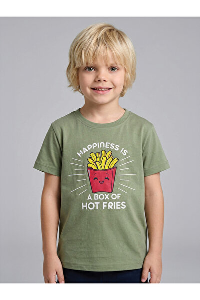 JUNIORLOOM By Styli Boys Regular Fit Graphic T-Shirt