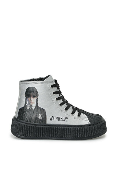 WEDNESDAY GARY WED.F Gümüş Kız Çocuk High Sneaker
