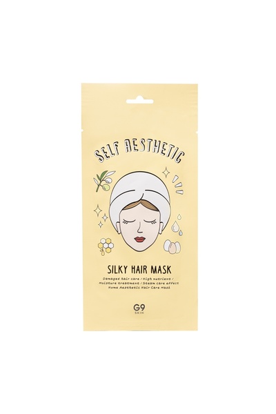 G9 SKIN Mască de păr pentru țesut, pentru o estetică proprie, mătăsoasă - set...