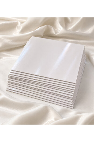 EgeConcept 5 MM KAPLAMALI 30x30 mdf BEYAZ PASTA TABANI