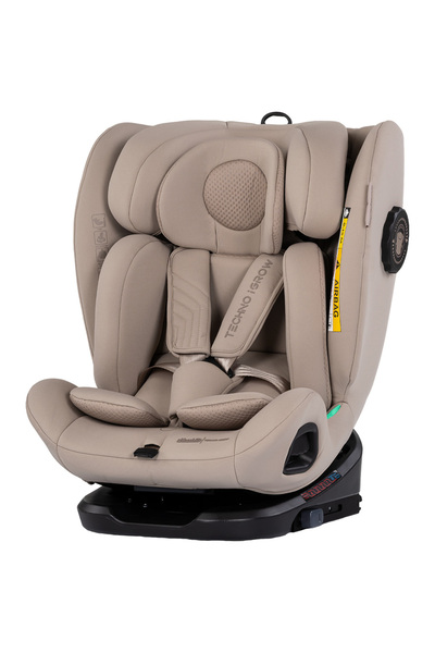 Evelise Scaun auto Chipolino Techno iGrow I-Size 40-150 cm cu sistem Isofix ș...