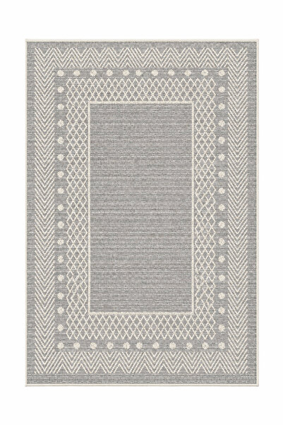Chilai Home Soo Grey Makinede Yıkanabilir Kaymaz Taban Leke Tutmaz Dijital Salon Halısı Mutfak Halısı ve Yolluk