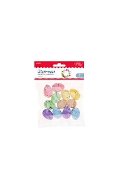 MC Micostore Accesorii craft - ad928 oua polistiren 3.5cm set 12 daco