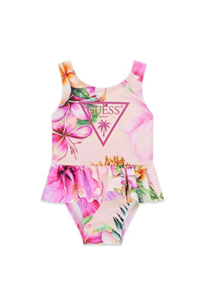 Guess Costum de baie fete A6GZ00MC052 Roz