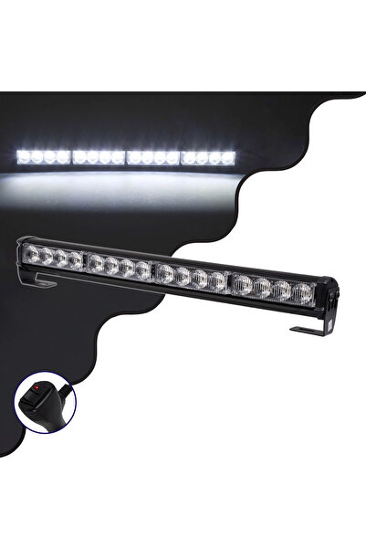 GloboStar® 85276 Σειρά PRO Μπάρα Σήμανσης Οχήματος Ασθενοφόρου με 16 ΣΤΡΟΒΟΣΚ...