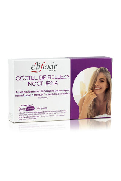 E'lifexir ESENCIALL cocktail de frumusețe nocturnă capsule 30 buc.