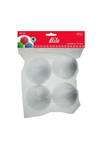 MC Micostore Accesorii craft - ad174 bile polistiren set4 75mm