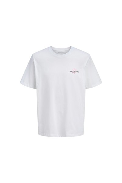 Jack & Jones Tricou bărbătesc 12288345 Alb