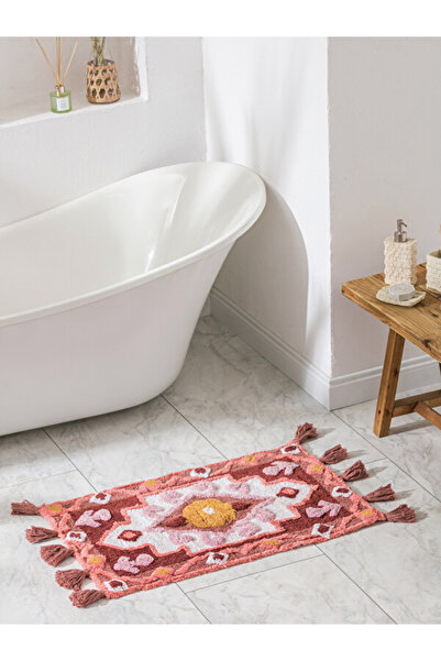 LC Waikiki Rmz Gi̇yi̇m Farki̇yla Tasseled Bath Mat 50X80 cm