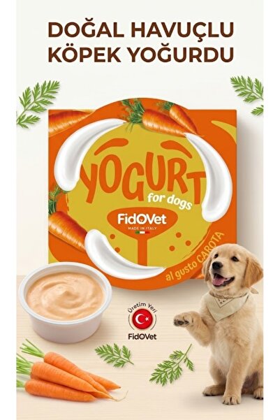 Royalist Köpekler için yoğurt havuç aromalı