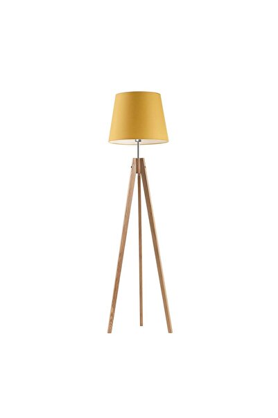 OEM Lampadar elegant ARUBA pentru dormitor și living Stejar/Șofran