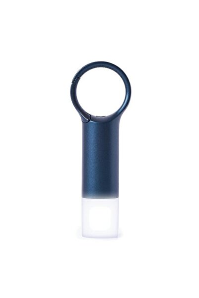 Lexon Lanterna breloc LED Nomaday Flash, 4 moduri, 12 ore, IPX4, USB-C, Albastru