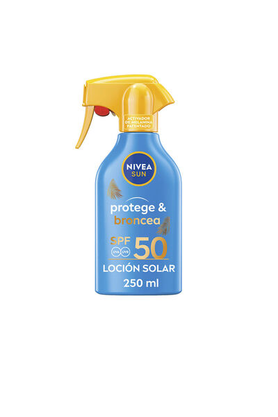 NIVEA SOARELE PROTEJEAZĂ &amp;   Spray de bronzare cu protecție solară SPF50 ...