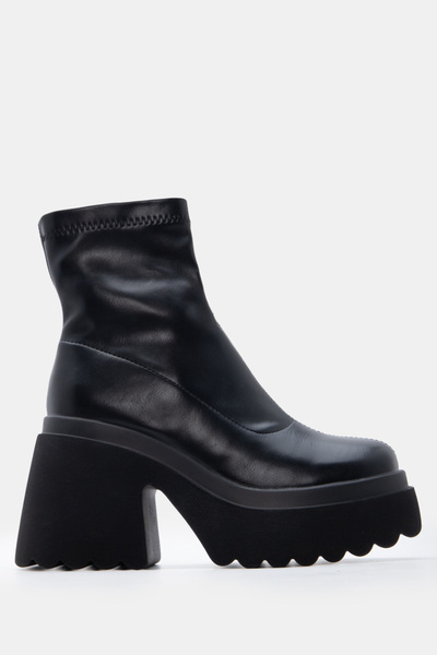 Luigi Μποτάκια Sock Flatform - Μαύρο - 37