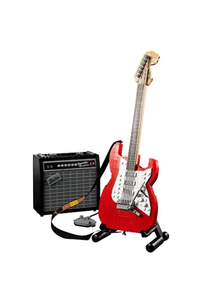 Lepin Set de construcție Fender Stratocaster 1074 piese