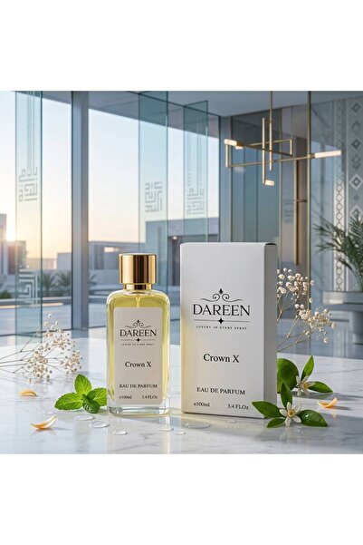 DAREEN بوكيه ورد احمر مع عطر - Crown X