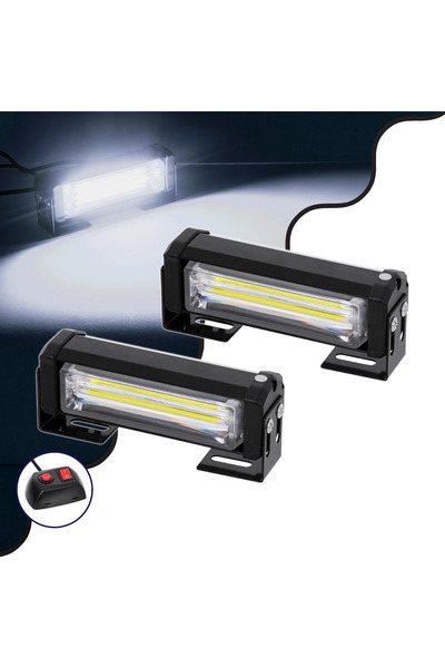 GloboStar® 85028 Σειρά PRO ΣΕΤ 2 τεμαχίων Μπάρες Σήμανσης Οχημάτων Ασθενοφόρω...
