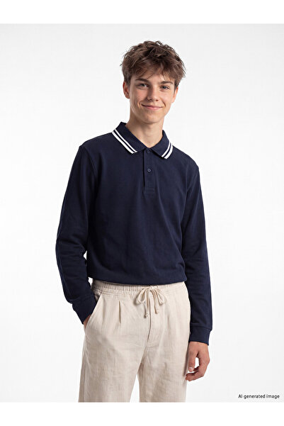 LC Waikiki Tricou polo din pique pentru băieți
