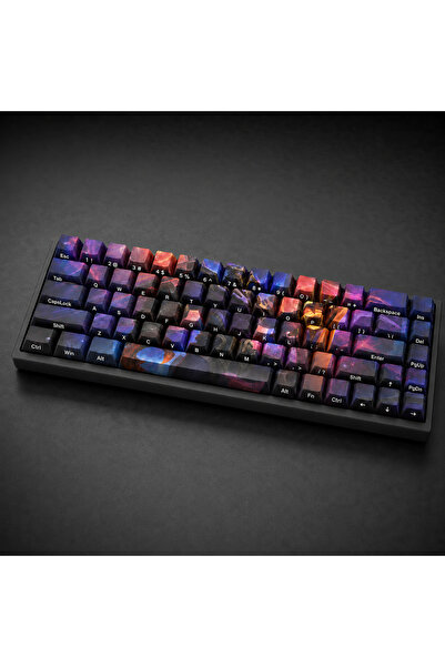 silabor Özel LoL Odyssey Aatrox 68 Tuş PBT Cherry Profil Boya Süblimasyon Yan...