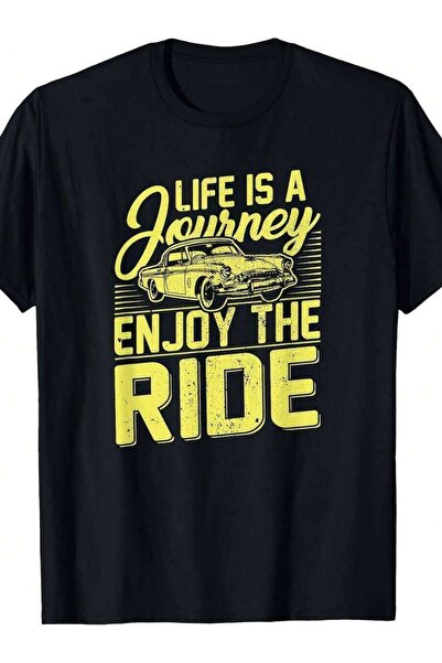 k222 Life Is A Journey Inspirational Motivational T-Shirt