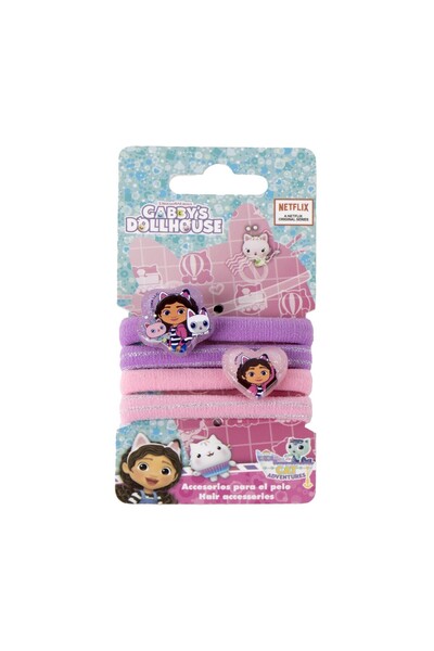 Cerda Group Set de elastice de păr Beauty Gabby's Dollhouse (4 bucăți) (25000...