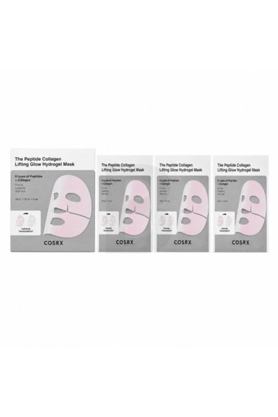 Cosrx Хидрогелова маска The Peptide Collagen Lifting Glow Hydrogel Mask 3 x 34 г