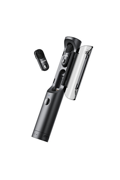 BOYA Kit microfoane wireless Magic 05, 2 TX + 1 RX USB-C, Anulare zgomot AI, ...