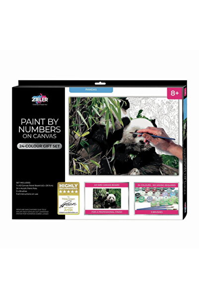 Zieler Pictură pe numere Panda (609299438)