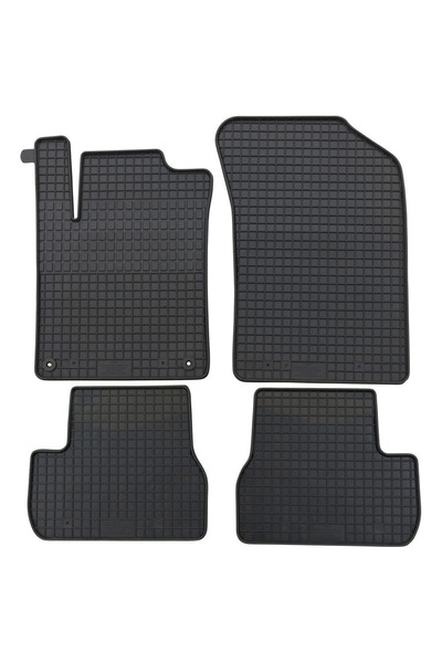 PETEX Citroen C3 (2009-2016) / DS3 (2010-2019) λαστιχένια μαύρα πατάκια δαπέδ...