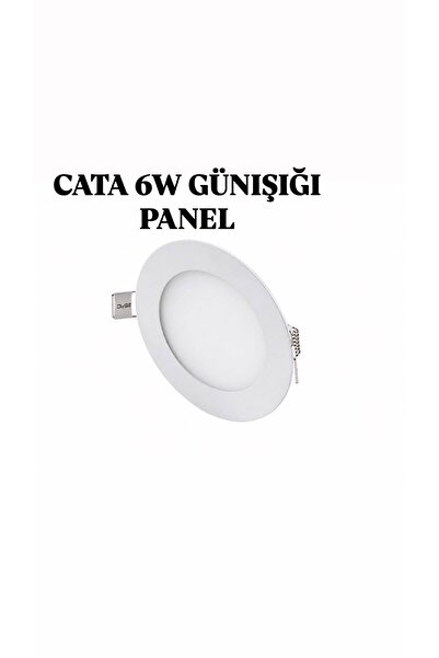 MR AYDINLATMA 6W GÜNIŞIĞI LED PANEL SLIM