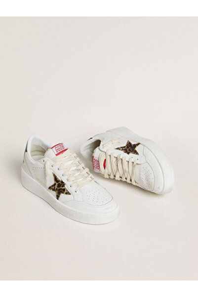 Golden Goose Ball Star Leopar Desenli Sneaker