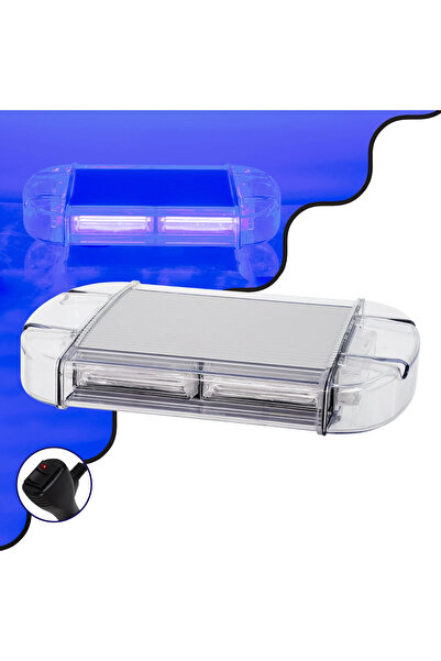 GloboStar® 85176 Σειρά PRO Φάρος Προειδοποίησης Αστυνομικών Οχημάτων για Αυτο...