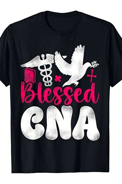 Generic تي شيرت CNA Nursing Assistant Faith Christian