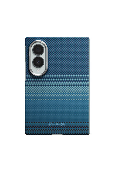 PITAKA Galaxy Z Fold 8 Kılıf Aramid Karbon Fiber Tactile Woven Sunset-Moonris...