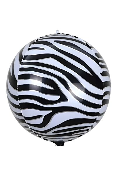 Generic Brand 22″ Μπαλόνι Animal Print Ζεβρέ 4D