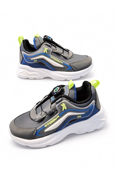 McDark Automatic Lace-Up Ice Lila Girls' Sports Shoes-Smoked