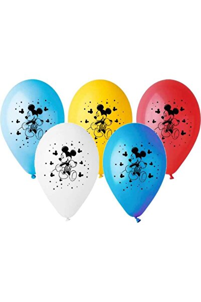 Generic Brand 12" Μπαλόνι τυπωμένο Mickey Mouse - 25 τεμ