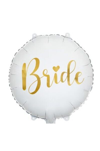 Generic Brand 18" Μπαλόνι Bride λευκό
