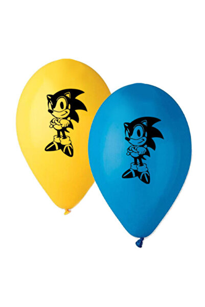 Generic Brand 13" Μπαλόνι τυπωμένο Sonic (25 τεμ)