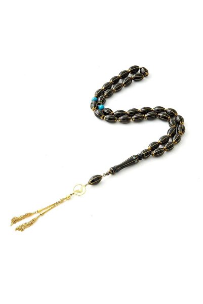 OEMS Yisar Restaurant Copper and Turquoise Prayer Beads