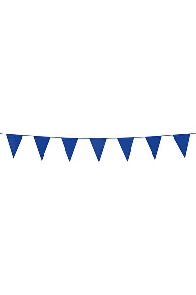 Generic Brand Μπλε Τριγωνικά Σημαιάκια (3m)