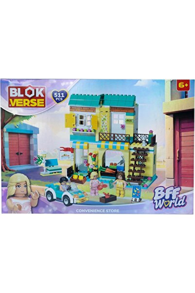 Generic BlokVerse BFF World Store Building Set, 511 Pieces for Ages 6+, 3 Min...