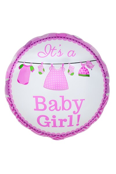 Generic Brand 18″ Μπαλόνι Γέννησης It's a Baby Girl