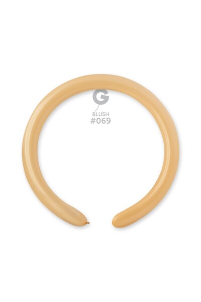 Generic Brand Μπαλόνι κατασκευής μακρόστενο 260 μπεζ (100 τεμ)