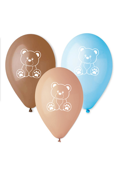 Generic Brand 12" Μπαλόνια τυπωμένα Αρκουδάκι (25 τεμ)