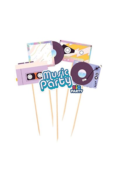 Generic Brand Οδοντογλυφίδες - Music Party (5 τεμ)