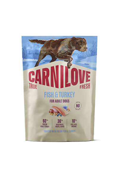 Brit Care Carnilove True Fresh Dog Dry Fish & Turkey Adult All Breeds 1.5 kg